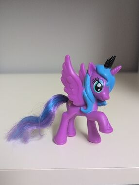 💜2/$20💜 My Little Pony Princess Luna 3" MLP Y2K Brushable Tail Collectible